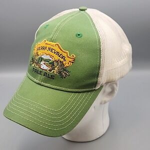 Sierra Nevada Pale Ale Trucker Hat Green Mesh Baseball Cap‎ Brewery Merch